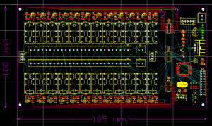 Make-before-break 23 steps stereo selector 